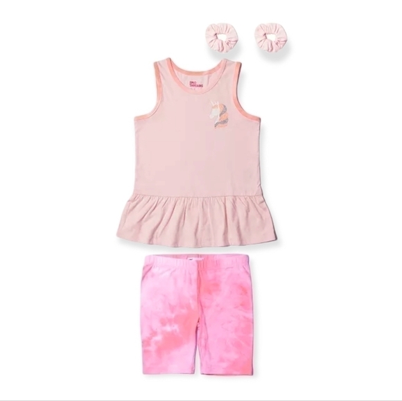 𝅺GIRLS Size 6 Tank Top & Shorts Set - Picture 1 of 3
